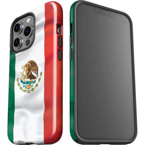 Mexico Flag iPhone 14 Pro Impact Case